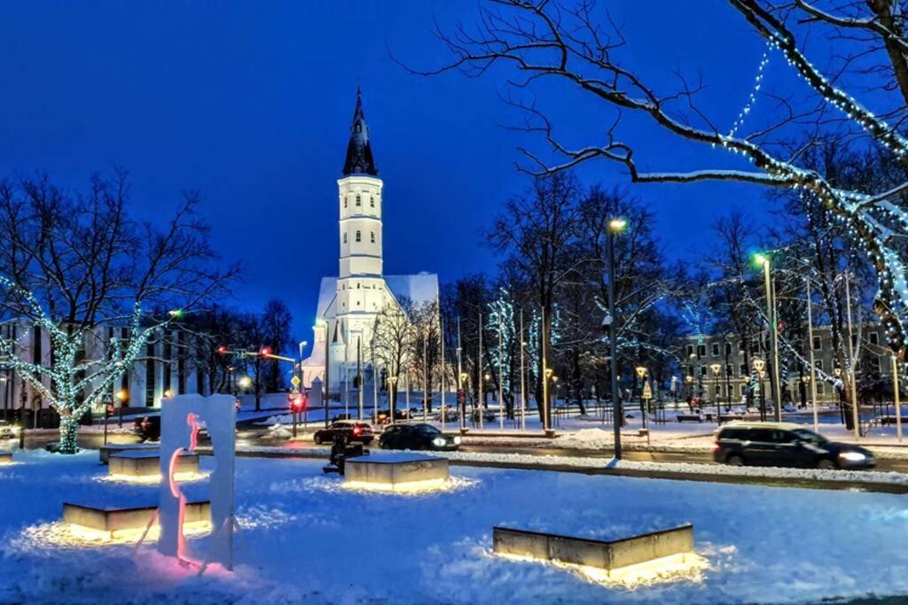 Lyra63 Large 80Sq M Top 14 Floor Šiauliai Exteriér fotografie